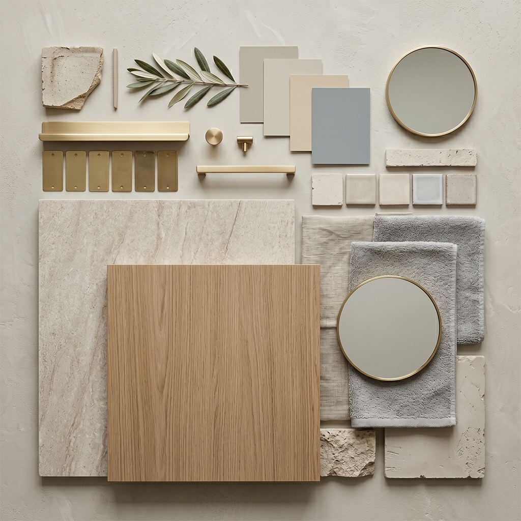 PF-Lumina Cashmere Taj Printed Surface Quartz Slab