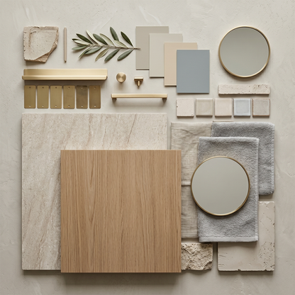 PF-Lumina Cashmere Taj Printed Surface Quartz Slab