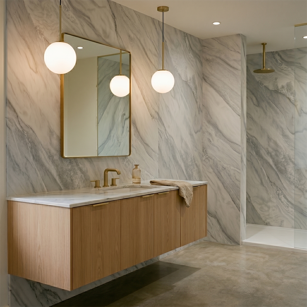 PF-Lumina Celestial Printed Surface Quartz Slab