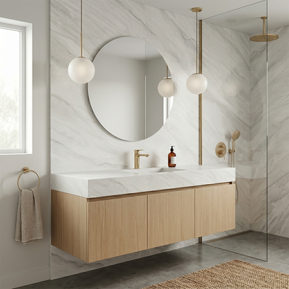 PF-Lumina Mont Blanc Printed Surface Quartz Slab