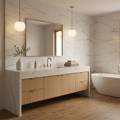 PF-Lumina Opulence Printed Surface Quartz Slab