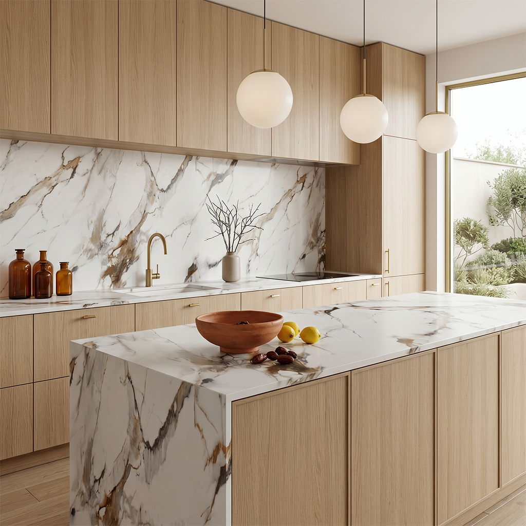 PF-Lumina Printed Surface Quartz Slab
