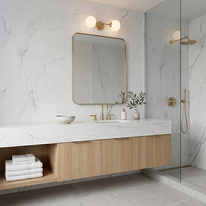 PF-Lumina Radiance Printed Surface Quartz Slab