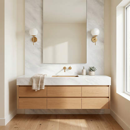 PF-Mimetech Eternal White Printed Surface Quartz Slab