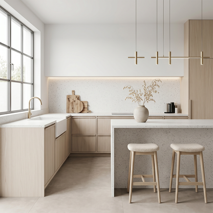PF-Zero Terra Roma Silica-Free Quartz Slab