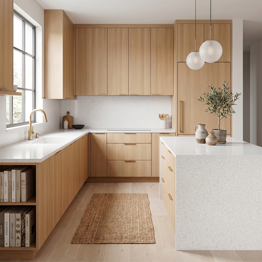 PF-Zero White Sands Silica-Free Quartz Slab