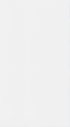 Irena Glossy White Frameless Flat kitchen cabinet door sample, European frameless full overlay, PK Collection
