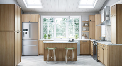 PK-Shady Slim Oak Frameless Shaker