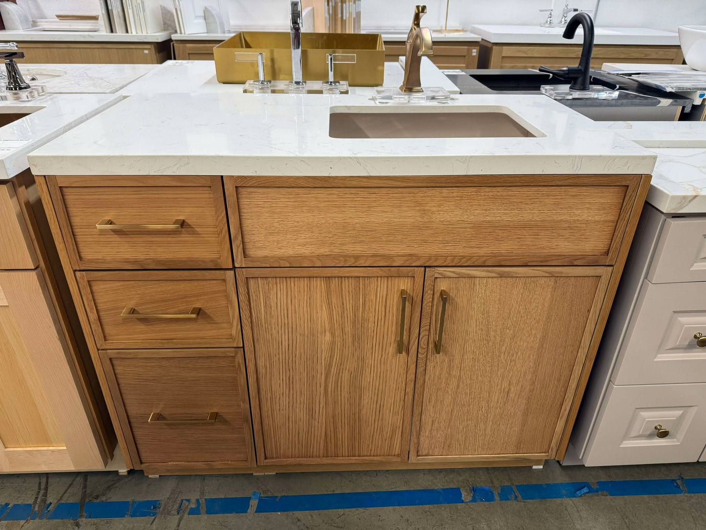 PK-Shady Slim Oak Frameless Shaker