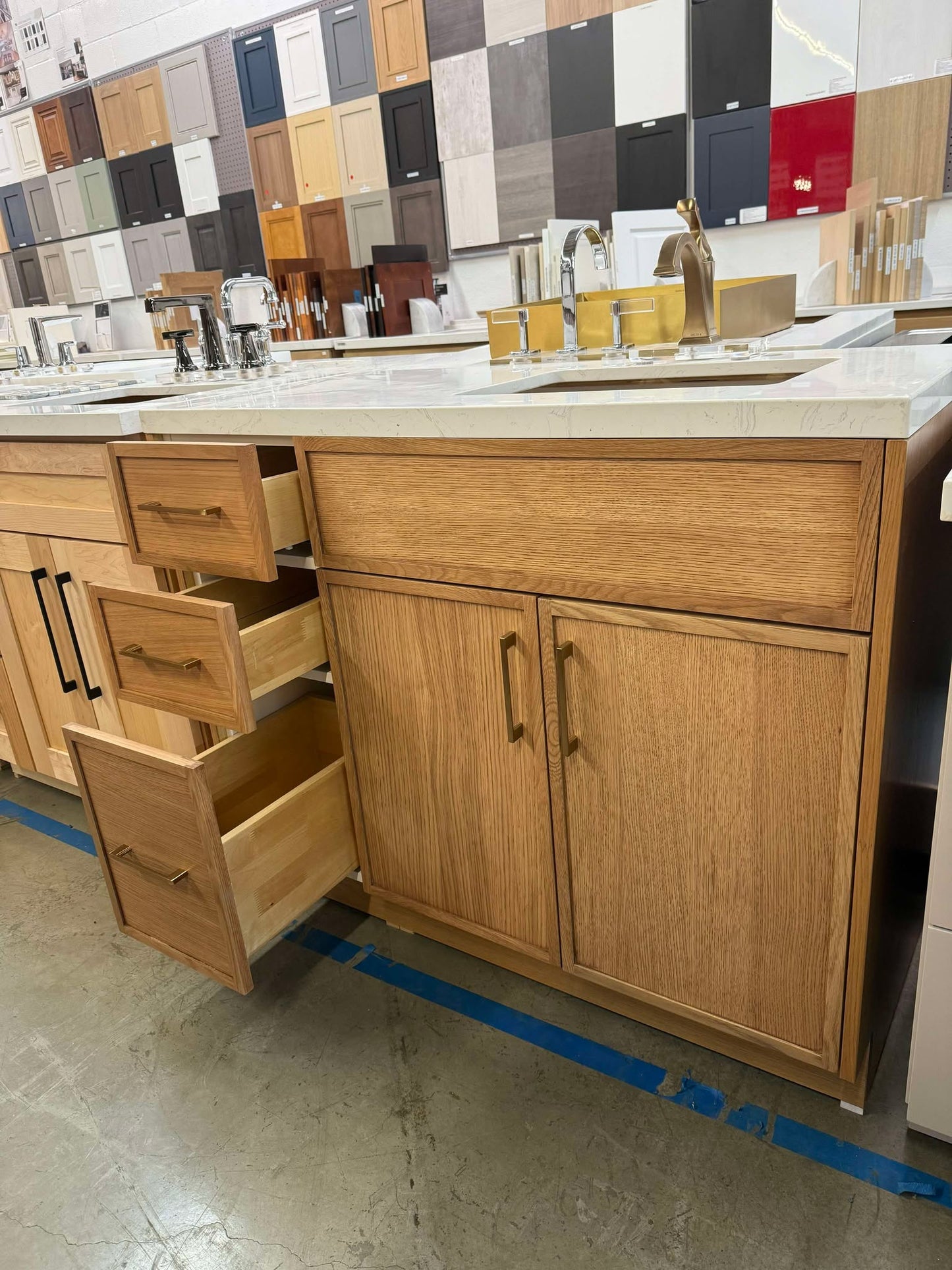 PK-Shady Slim Oak Frameless Shaker