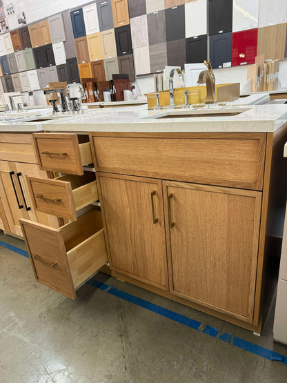 PK-Shady Slim Oak Frameless Shaker