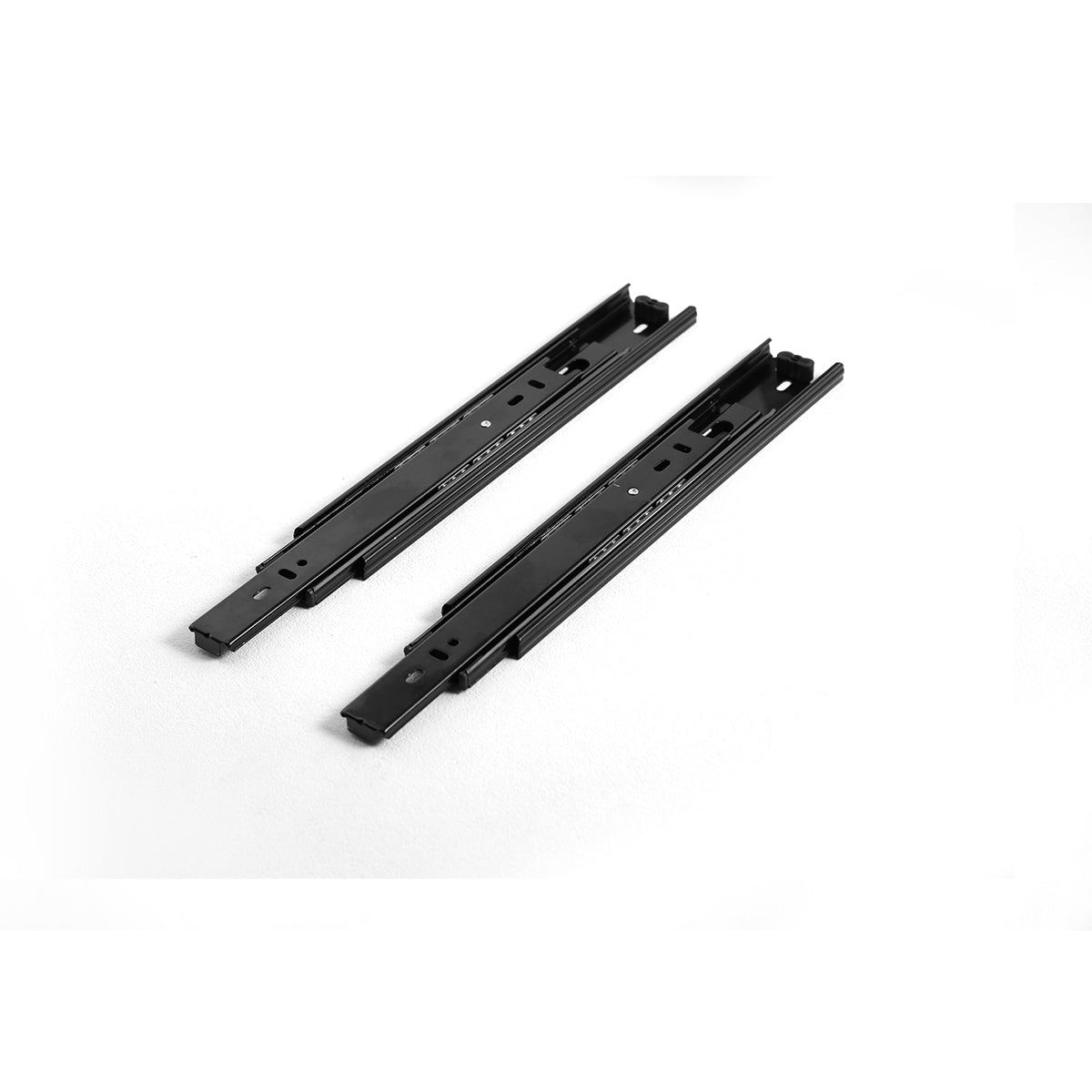 4800 Series black full extension ball bearing drawer slide, 10 inch