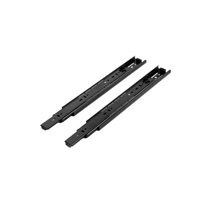 4800 Series black full extension ball bearing drawer slide, 12 inch