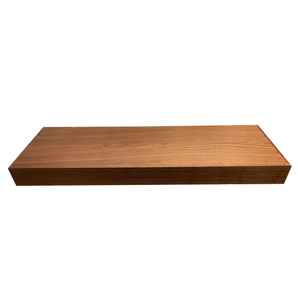 Ainsley wood floating shelf 42 inch x 10 inch Walnut