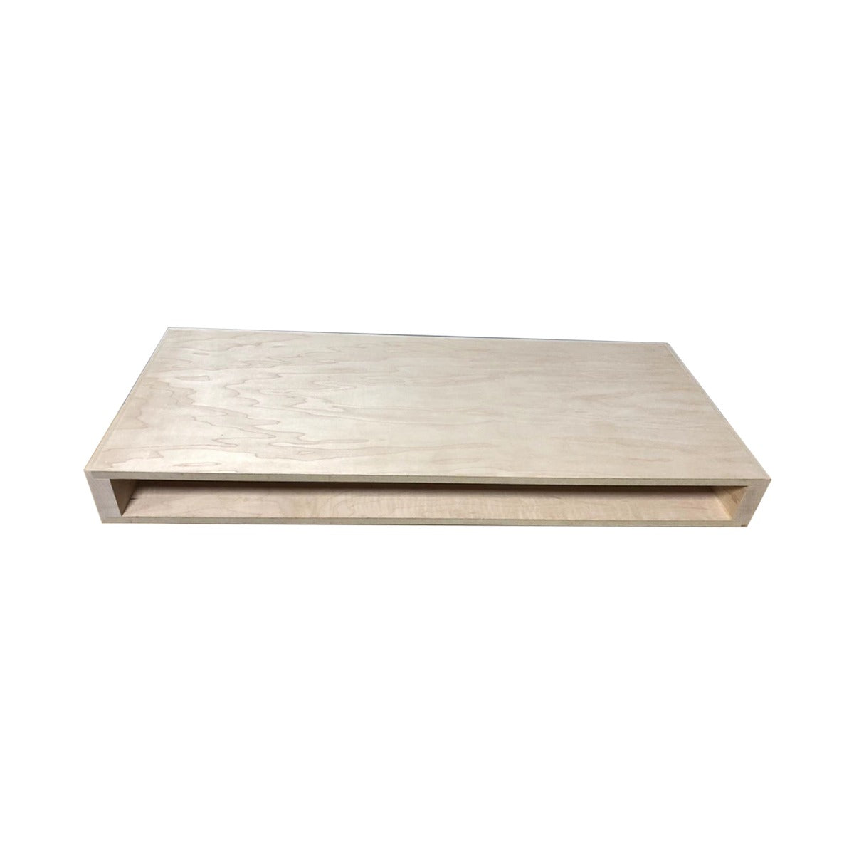 Ainsley wood floating shelf 24 inch x 10 inch Maple