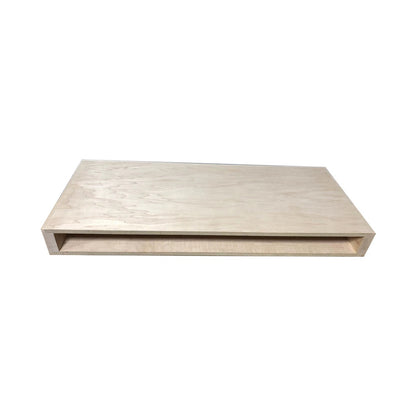 Ainsley wood floating shelf 24 inch x 10 inch Maple