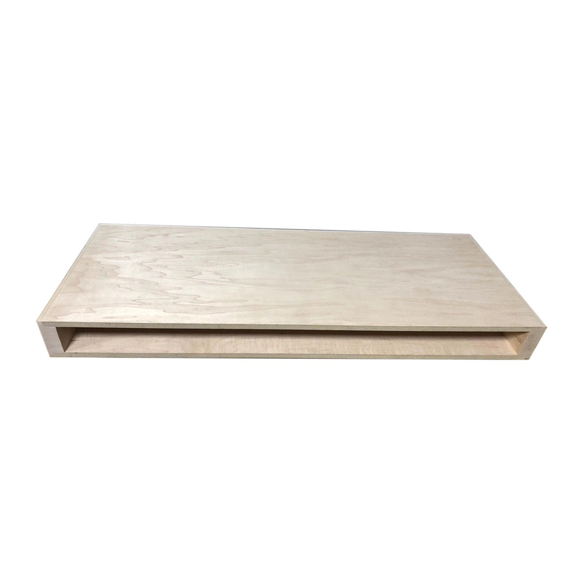 Ainsley wood floating shelf 36 inch x 10 inch Maple