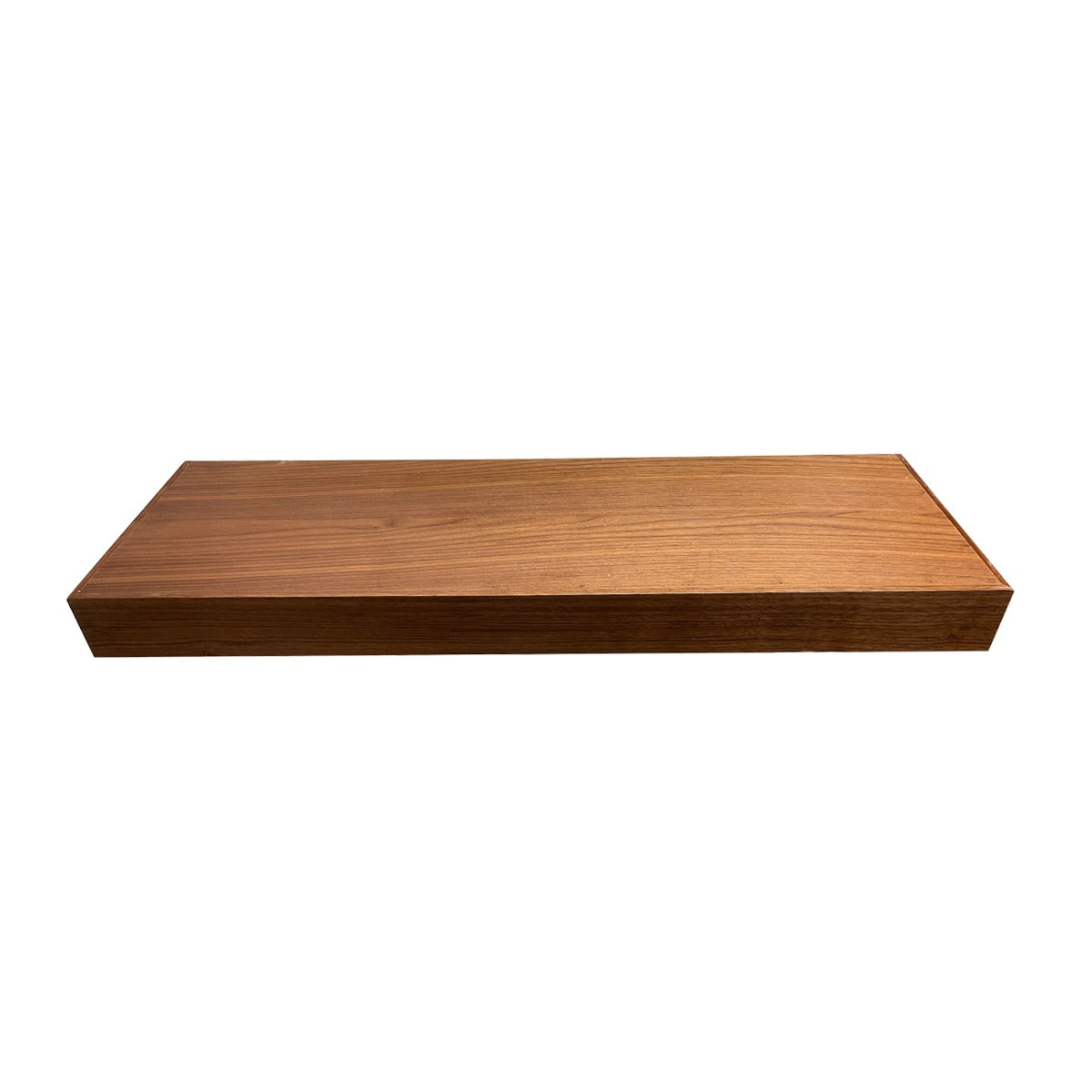 Ainsley wood floating shelf 36 inch x 10 inch Walnut