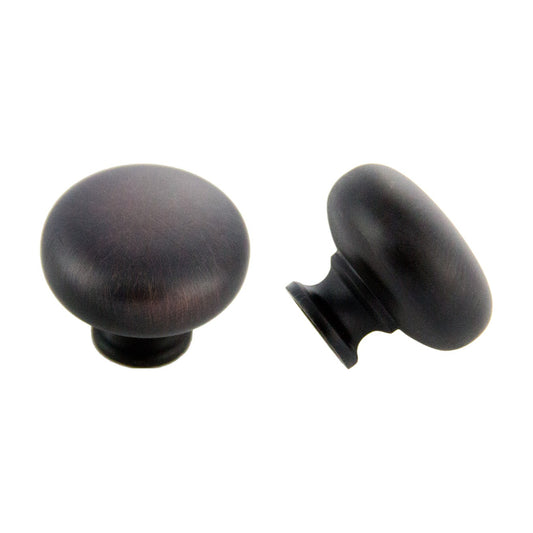 Brio knob handle in Oil Rubbed Bronze