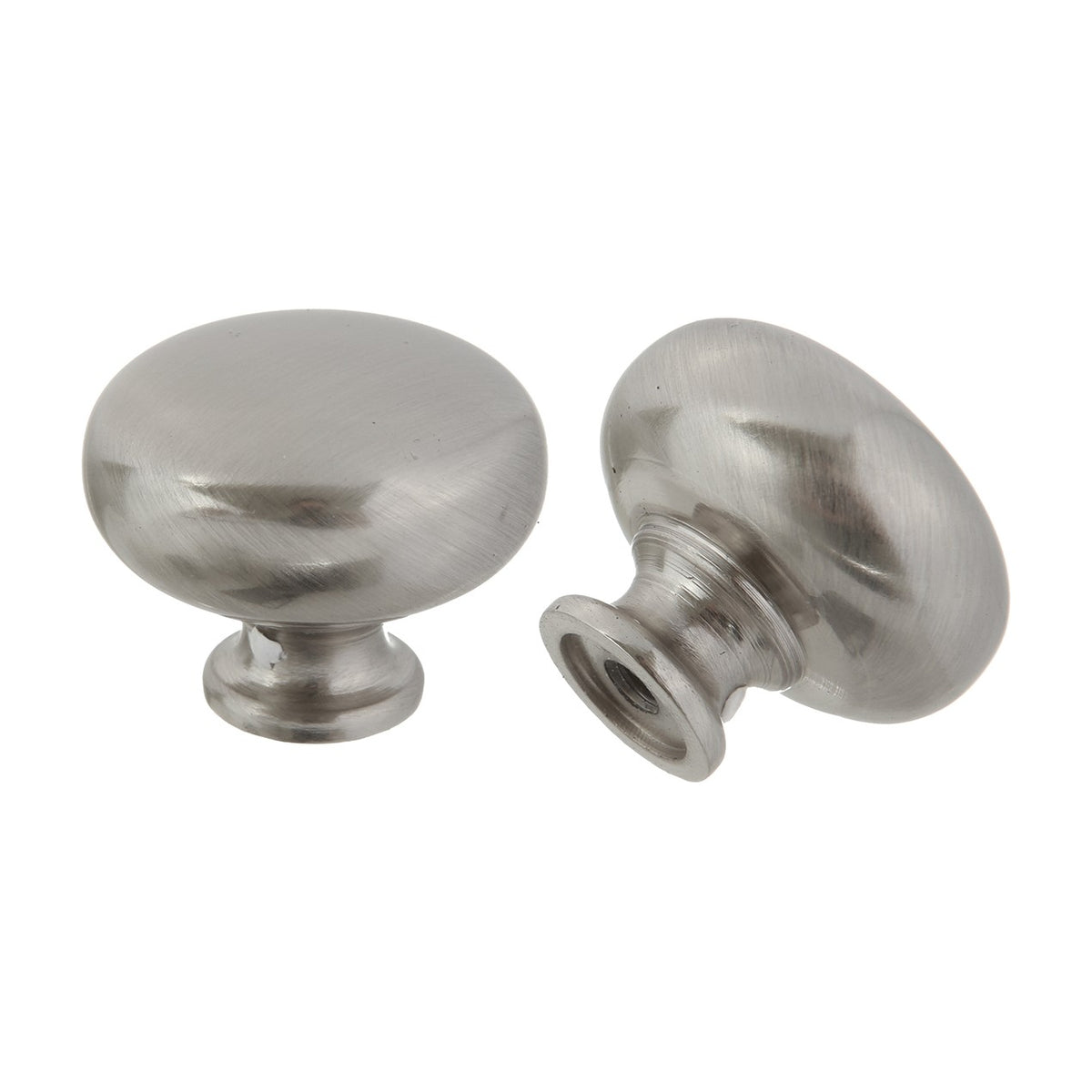 Brio knob handle in Satin Nickel