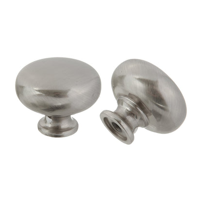 Brio knob handle in Satin Nickel