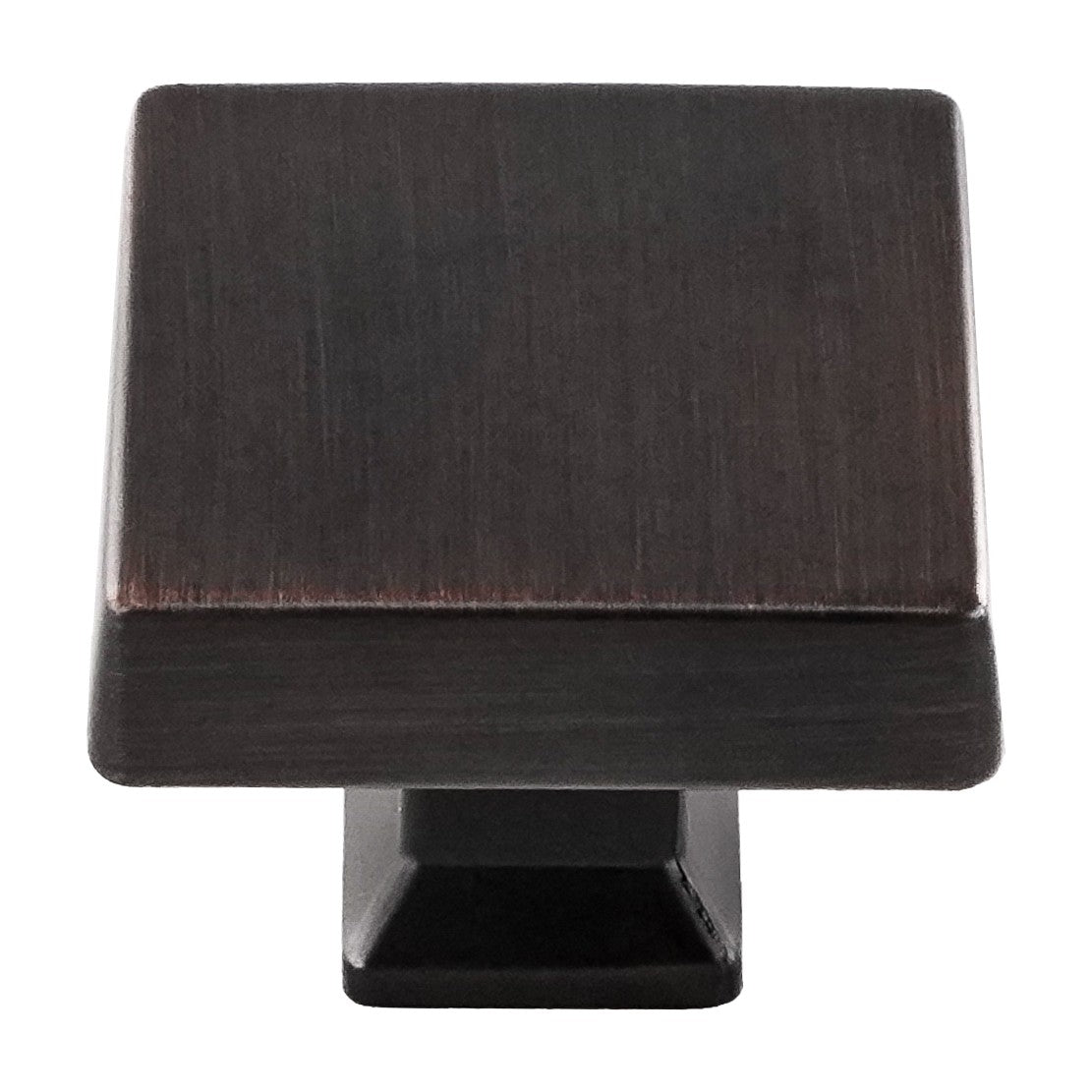 Colorado oversized square cabinet knob in Oil Rubbed Bronze