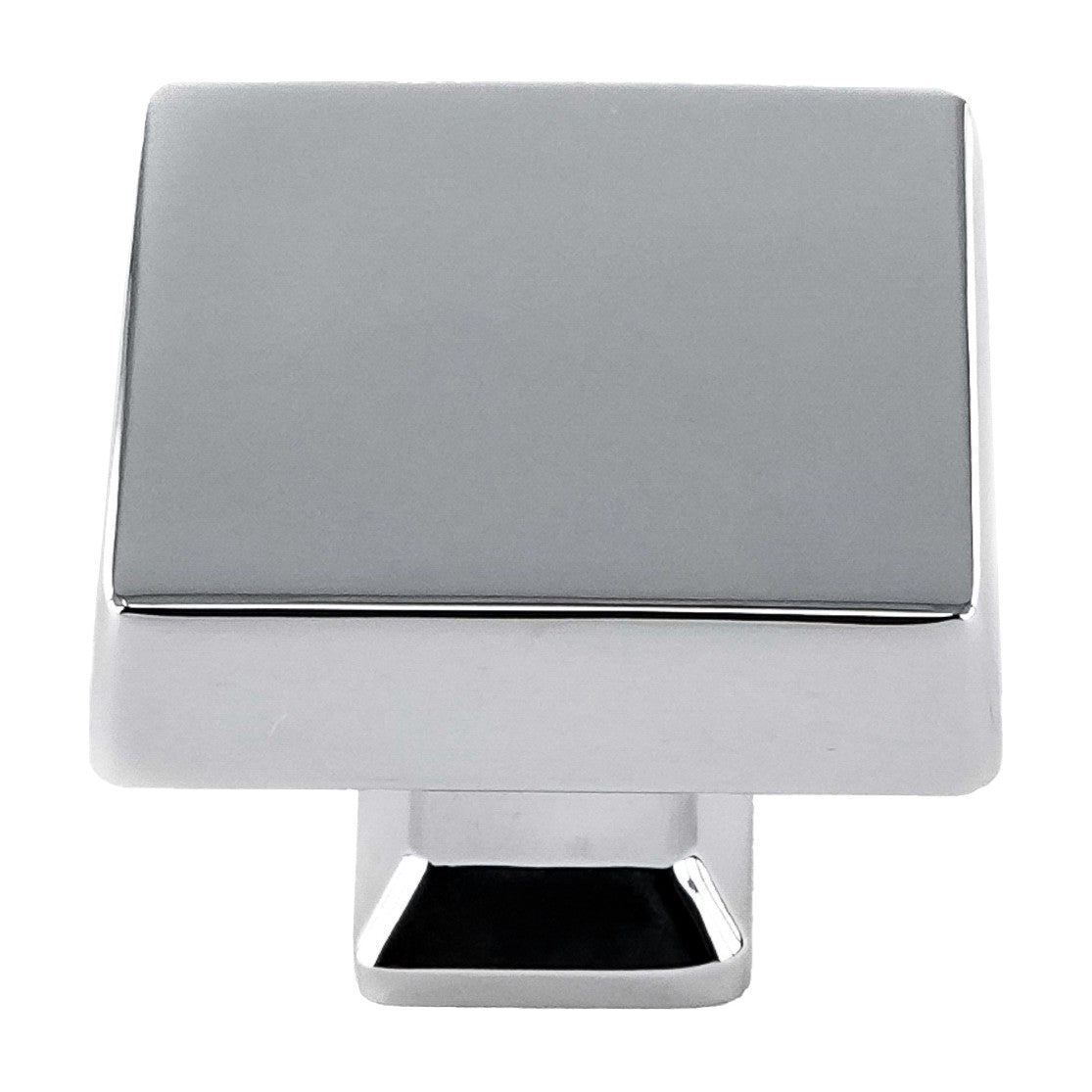 Colorado oversized square cabinet knob in Polished Chrome