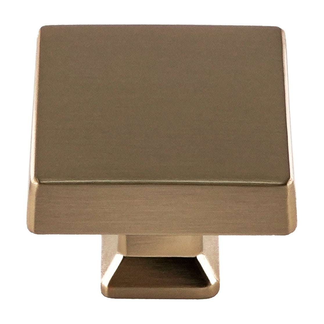 Colorado oversized square cabinet knob in Rose Gold