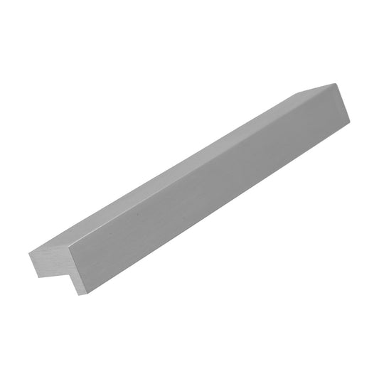 Corwin aluminum edge handle in Satin Nickel
