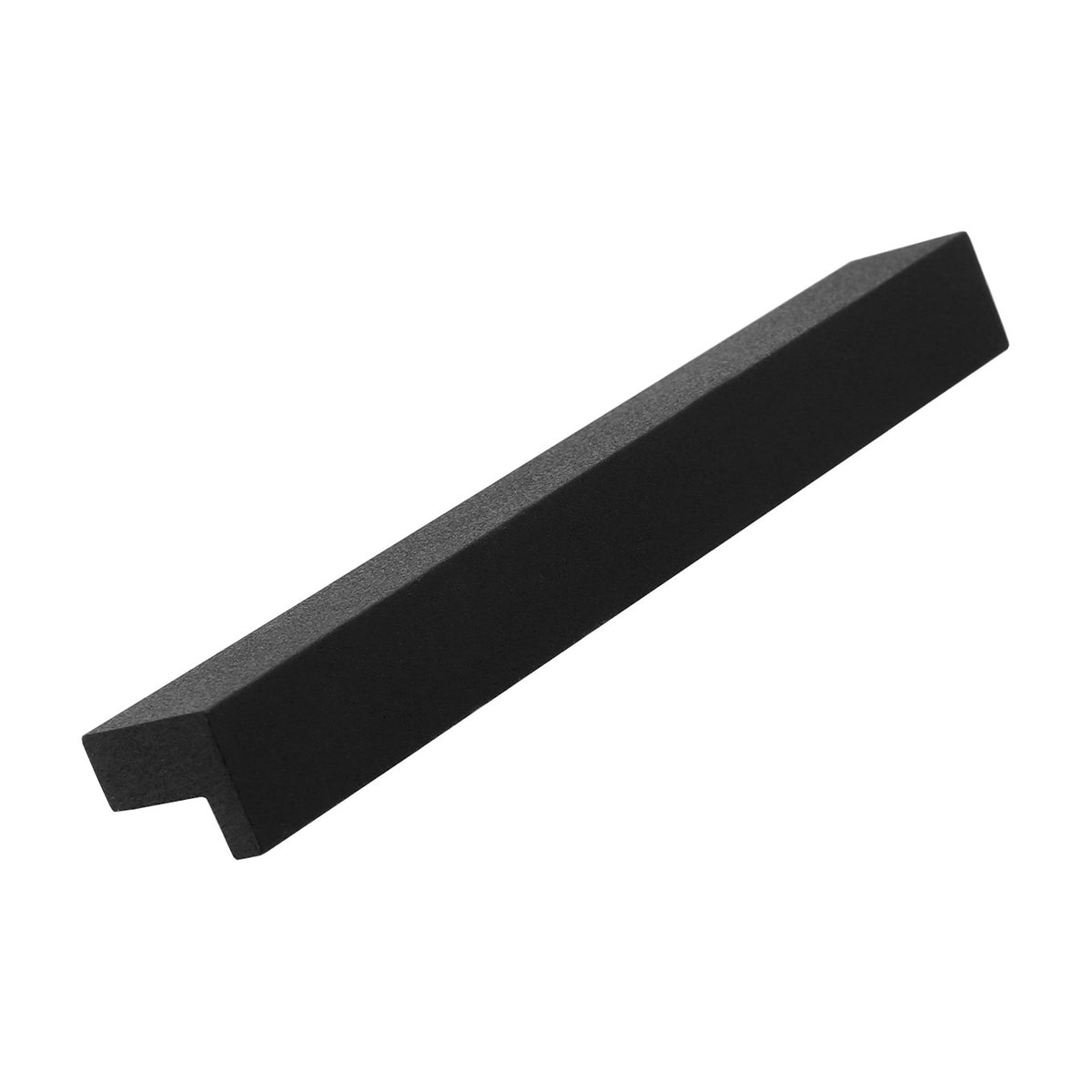 Corwin aluminum edge handle in Black Wrinkle
