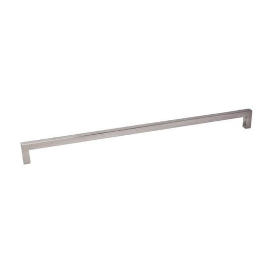 Flatiron square bar handle in Satin Nickel