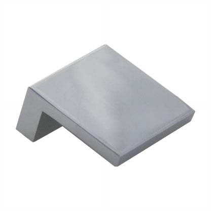 Linwood tab knob handle in Polished Chrome