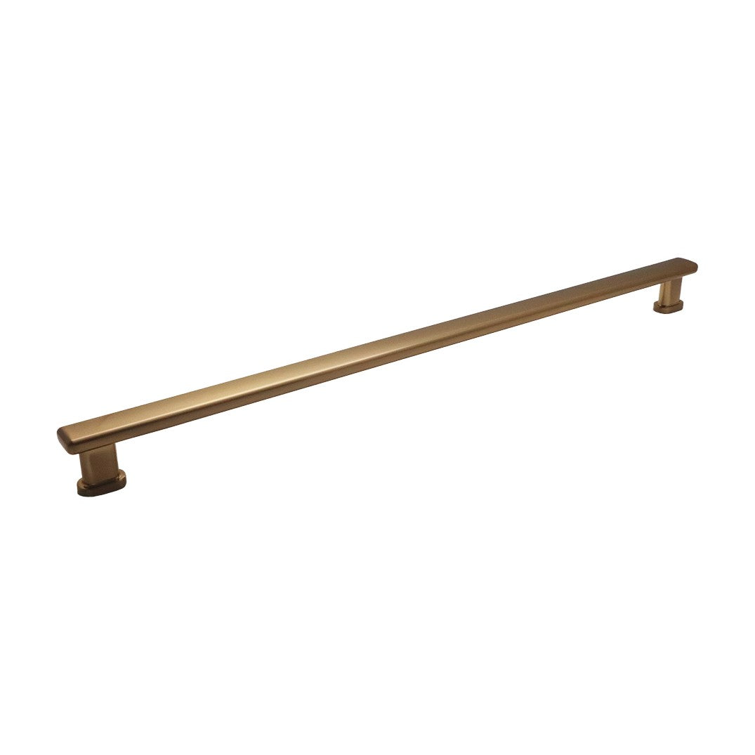 Manhattan appliance pull in Rose Gold, 18 inch center to center