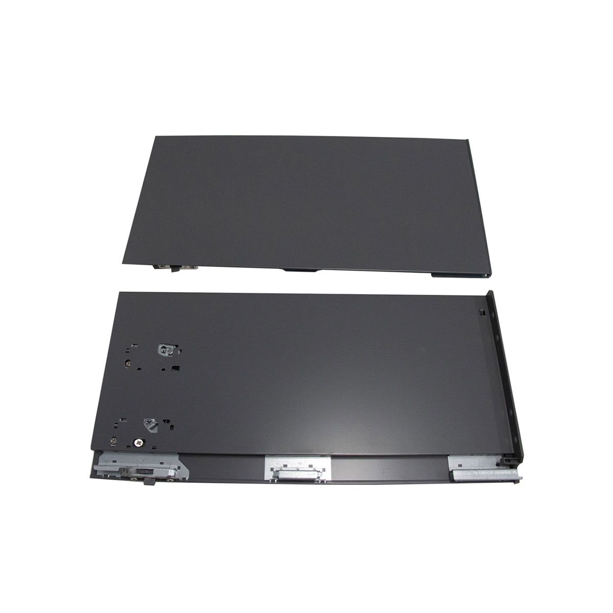 Mega Pro double wall drawer system, 88 mm, Iron Grey