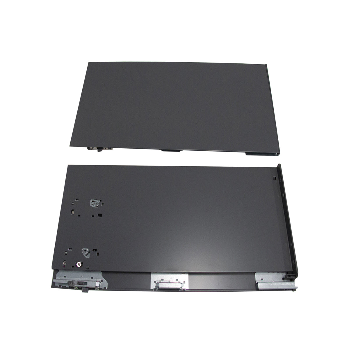 Mega Pro double wall drawer system, 238 mm, Iron Grey
