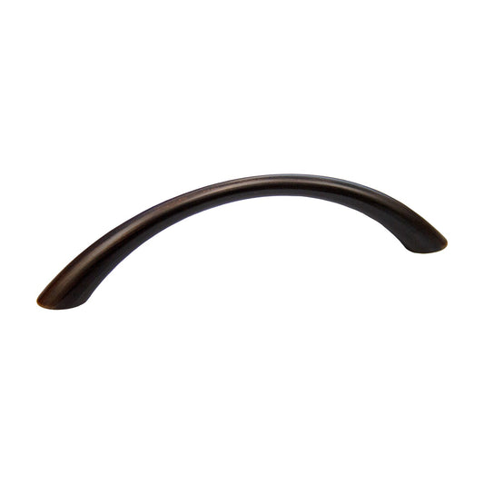 Merritt bow handle in Oil Rubbed Bronze, 3 3/4 inch size