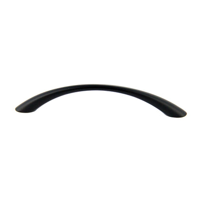Merritt bow handle in Matte Black, 5 inch size