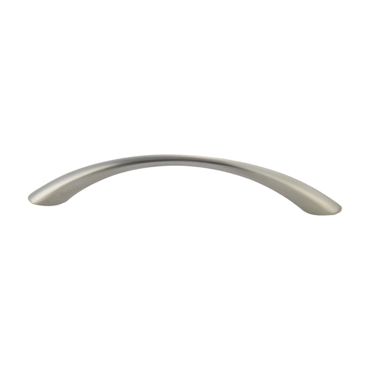 Merritt bow handle in Satin Nickel, 5 inch size