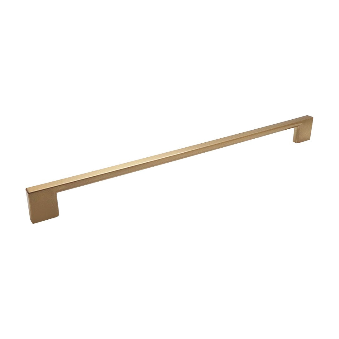 Miami appliance pull in Rose Gold, 18 inch center to center