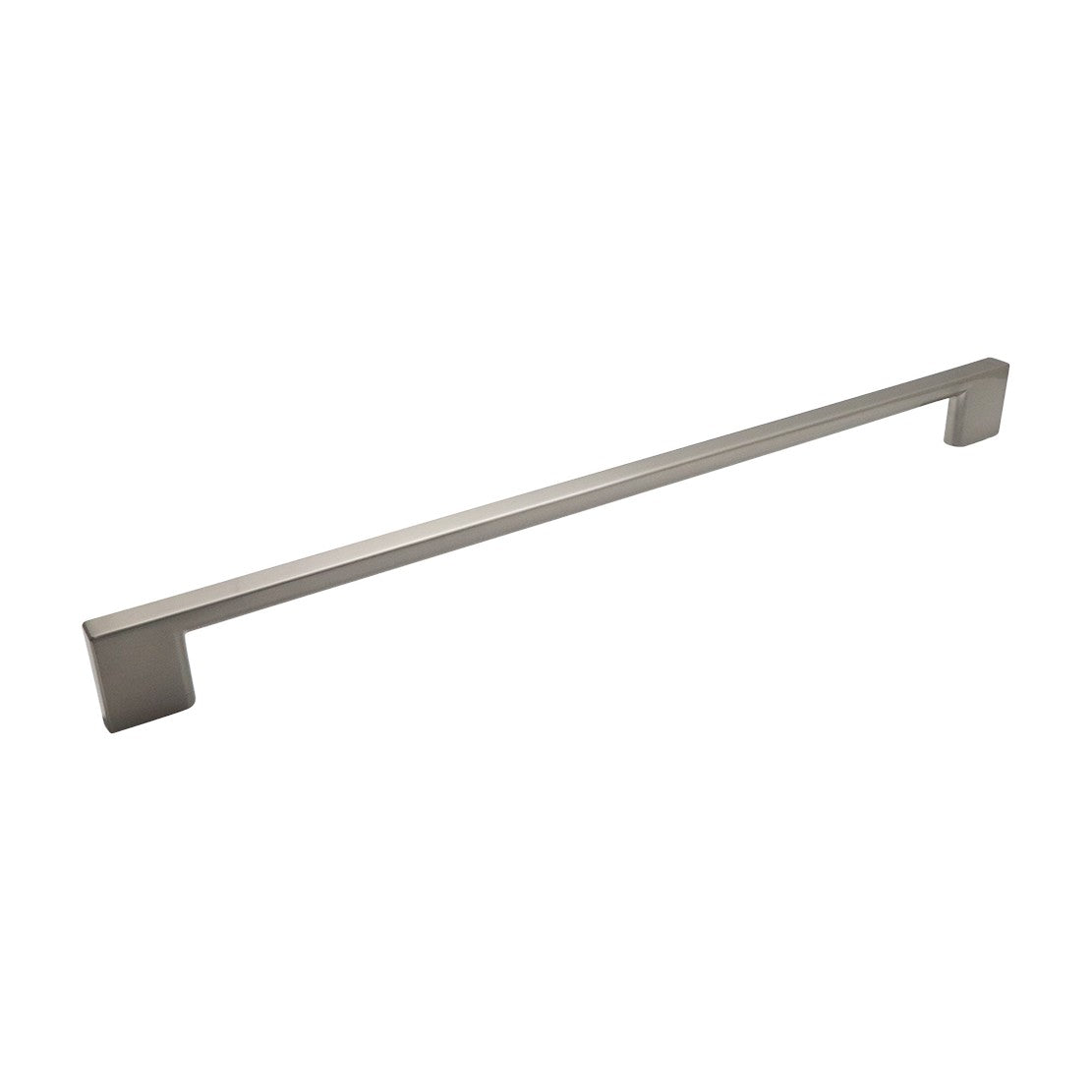 Miami appliance pull in Satin Nickel, 18 inch center to center