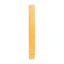 Modern Timeless Wood Island Post in unfinished solid wood, 3-1/2 inch x 3-1/2 inch x 35-1/2 inch