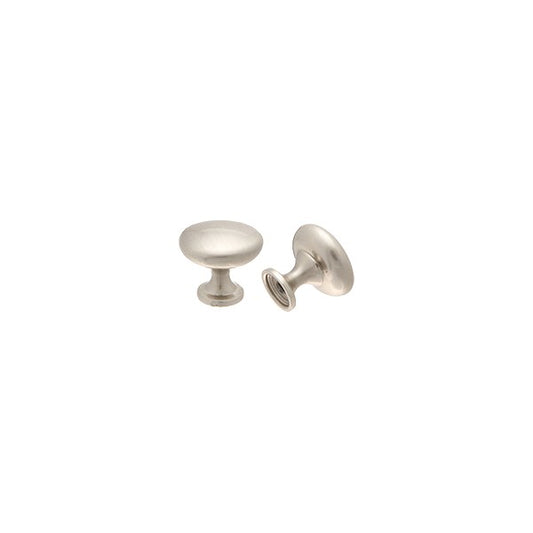 Pell knob handle in Satin Nickel