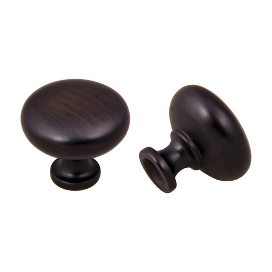Pember mushroom knob handle in Oil Rubbed Bronze