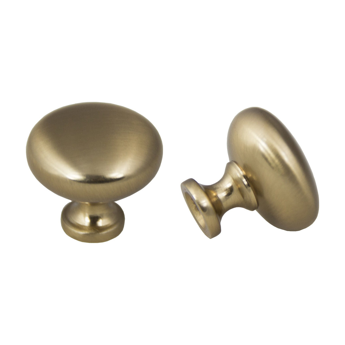 Pember mushroom knob handle in Rose Gold