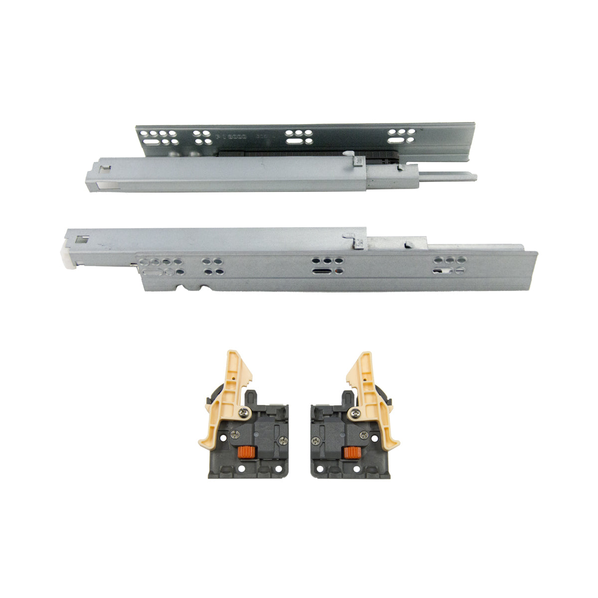 Perform Pro 2X undermount soft-close drawer slide, 12 inch
