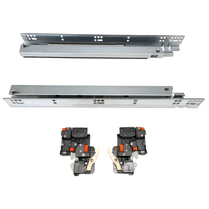Perform Pro 6X undermount soft-close drawer slide with 3D locking device, 12 inch, 5/8 inch Drawer Sides