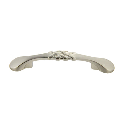 Plait braided handle in Satin Nickel