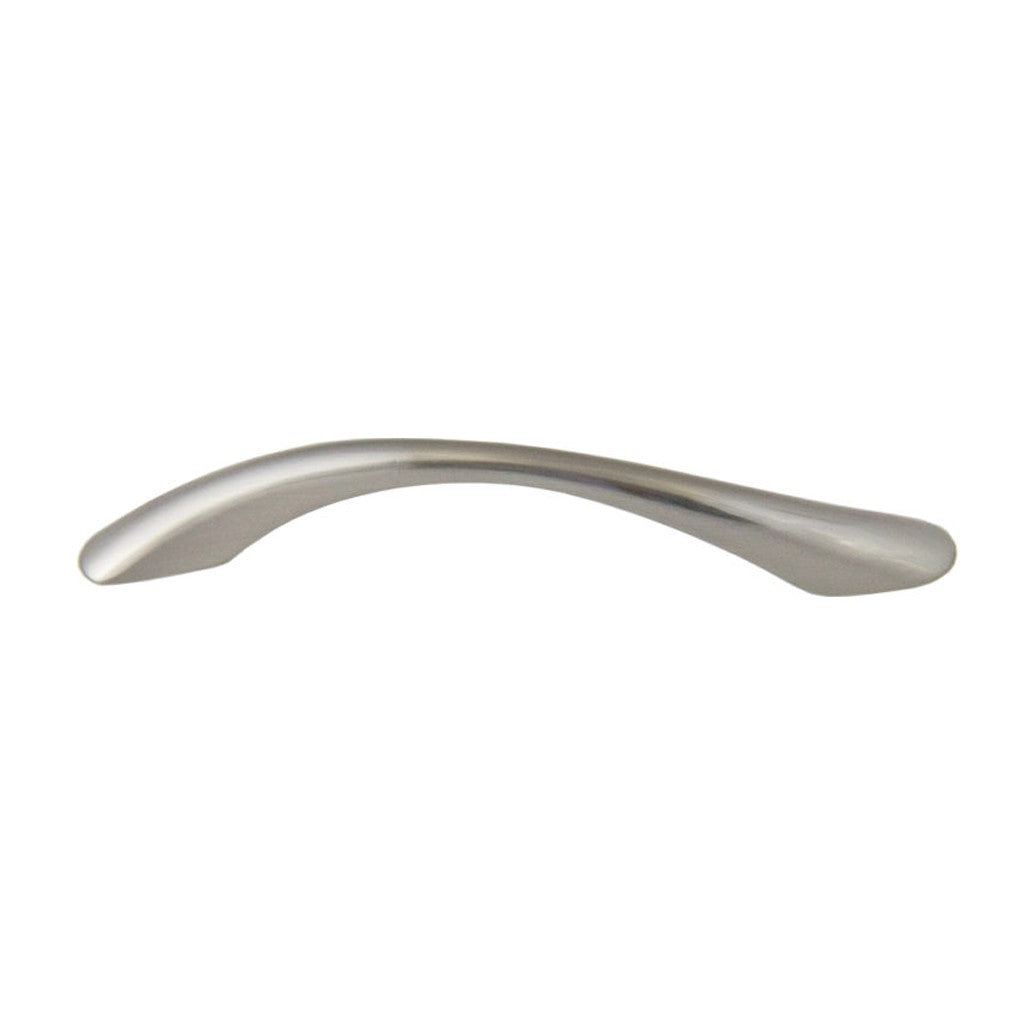 Ripple wave handle in Satin Nickel