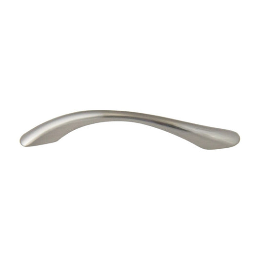 Ripple wave handle in Satin Nickel