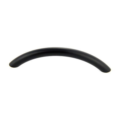 Seline arch handle in Matte Black, 3 3/4 inch size
